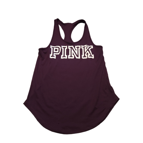 VS PINK Racerback Gym Tank - Picture 1 of 5